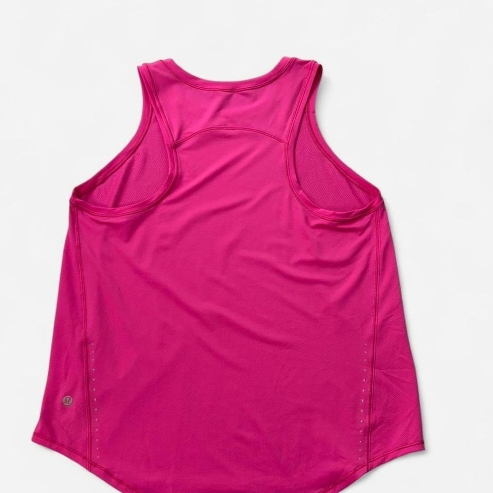 Pink Lululemon Sculpt tank M 0101